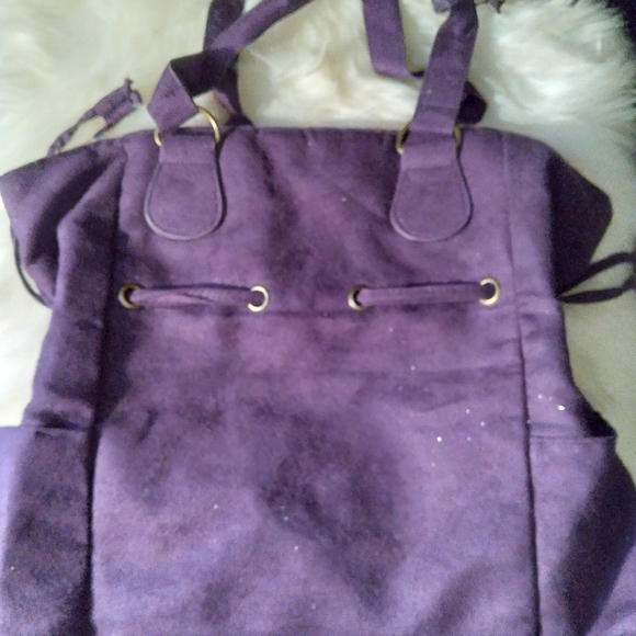 Handbag Neiman Marcus Purple - Picture 4 of 6